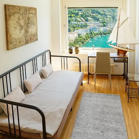 View - Appt 2 Bedroom, 1 Bath Appartamento Montreux